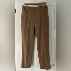 Banana Republic wool cropped trousers.
